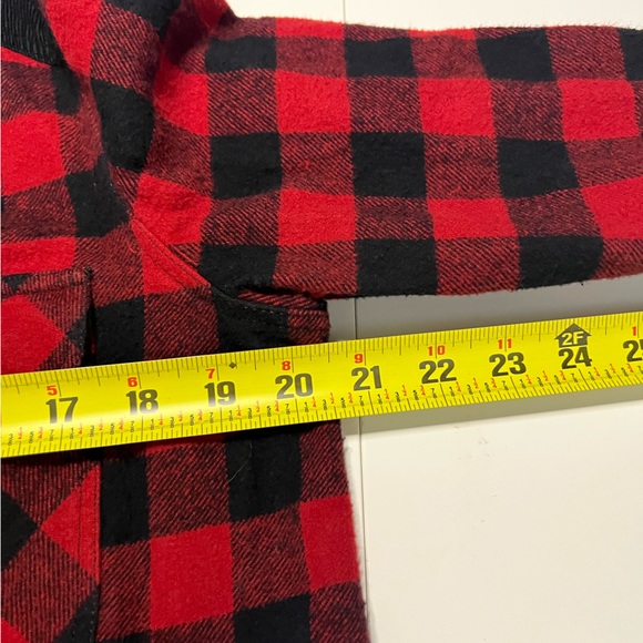 FAHERTY Women’s Daly Shirt Collins Plaid Red and Black Cotton Flannel Size Large - Picture 11 of 15